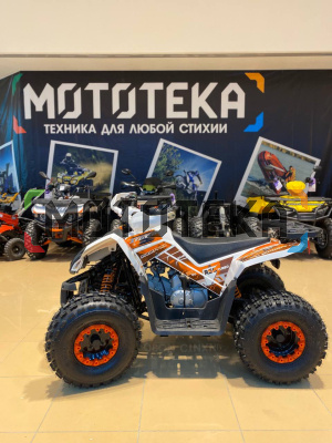 Квадроцикл детский YACOTA (Якота) SPORTY XX белый/оранжевый (машинокомплект)