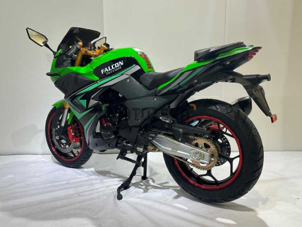 Мотоцикл дорожный Мотомир Falcon Terrail 250 зелёный/чёрный с ПТС | Мототека Мотоцикл дорожный Мотомир Falcon Terrail 250 зелёный/чёрный с ПТС | Мототека